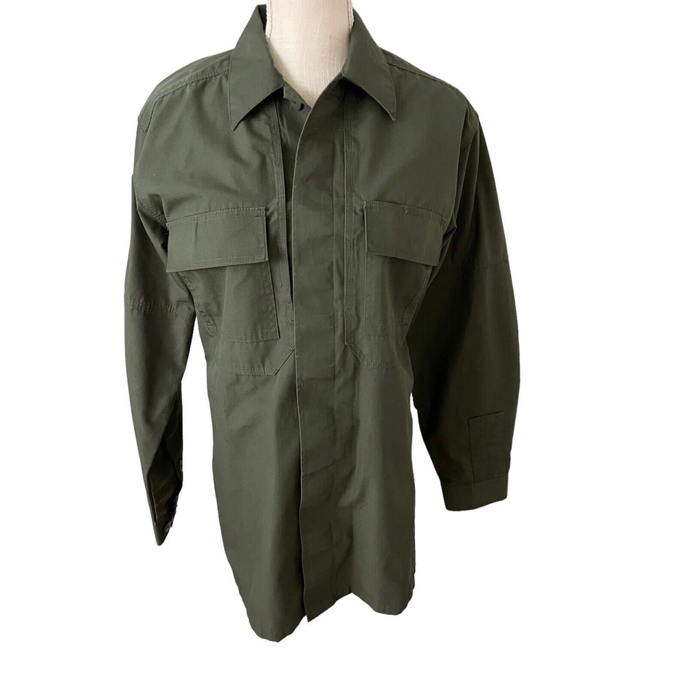 5.11 Tactical Men's Casual Button Down Shirt - Olive Green